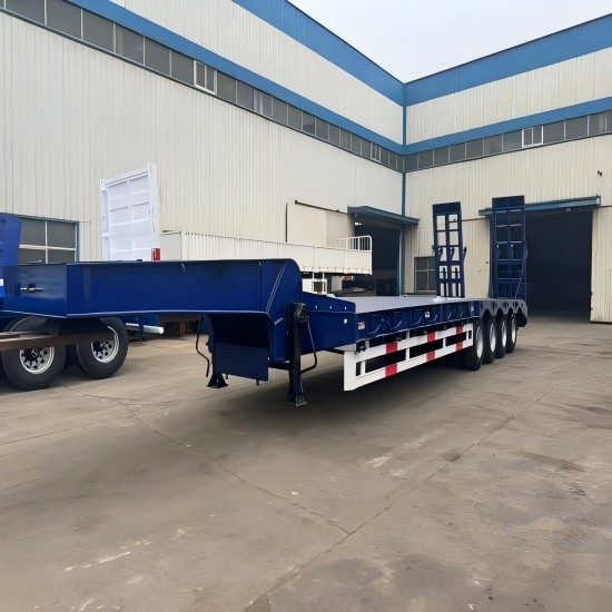 80 Ton Lowbed Truck Trailer