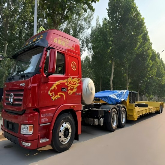 2 Axle Detachable Gooseneck Trailer