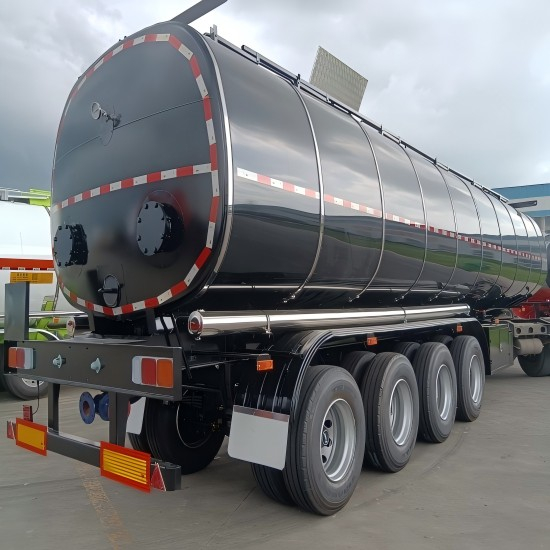 4 Axle Bitumen Tanker Truck Trailer