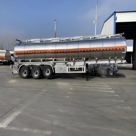 Aluminum Alloy Tanker Semi Trailer