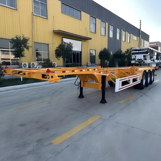 40 Tons Skeleton Semi Trailer