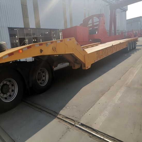 80 Ton Folding Neck Trailer