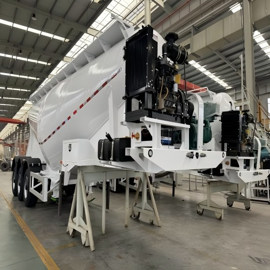 V Shape Dry Bulk Trailer