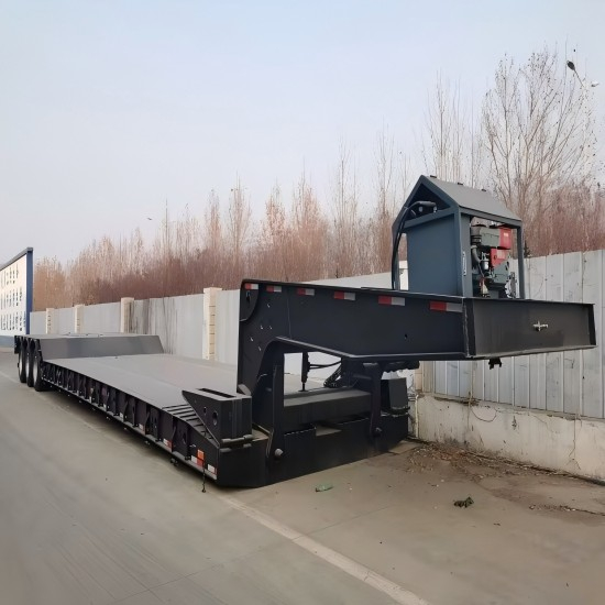 3 Line 6 Axle Gooseneck Removable Trailer