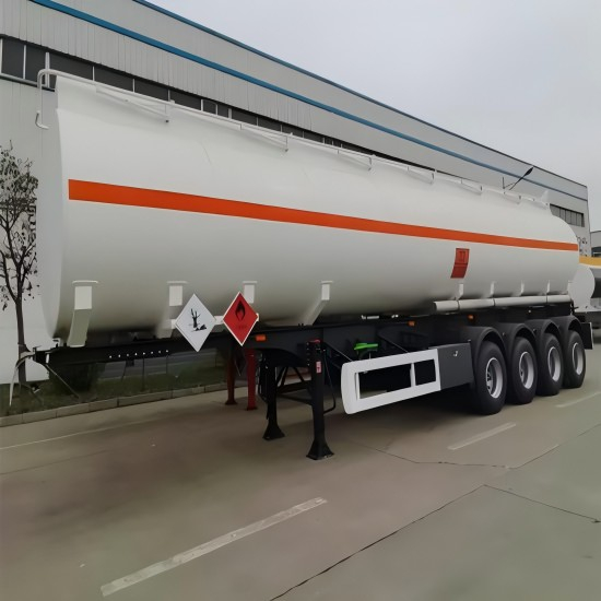 4 Axle Stainless Steel Tanker Trailer