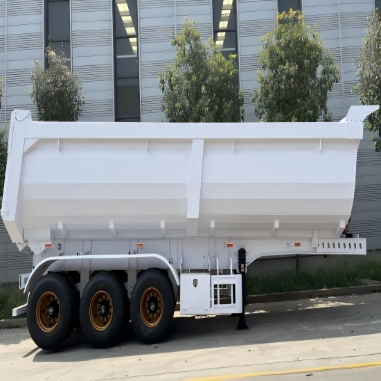 35CBM End Dump Trailer