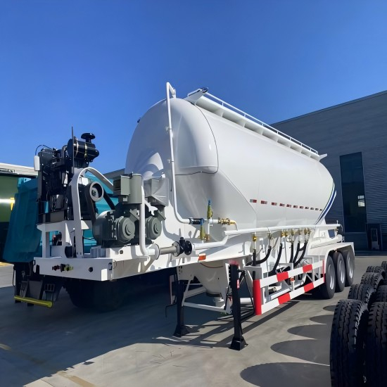 Wheat Flour Tanker Trailer for Sale