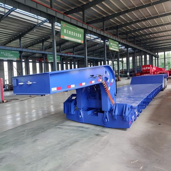 Excavator Transport Lowboy Trailer Manufacturer