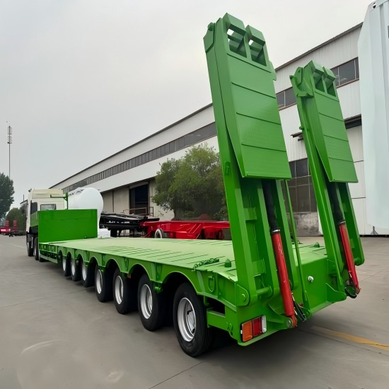 China Heavy Duty Low Deck Trailer