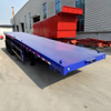 Tri Axle Container Chassis Flatbed Trailer