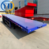Tri Axle Container Chassis Flatbed Trailer