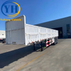 3 Axle Drop Side Semi Trailer