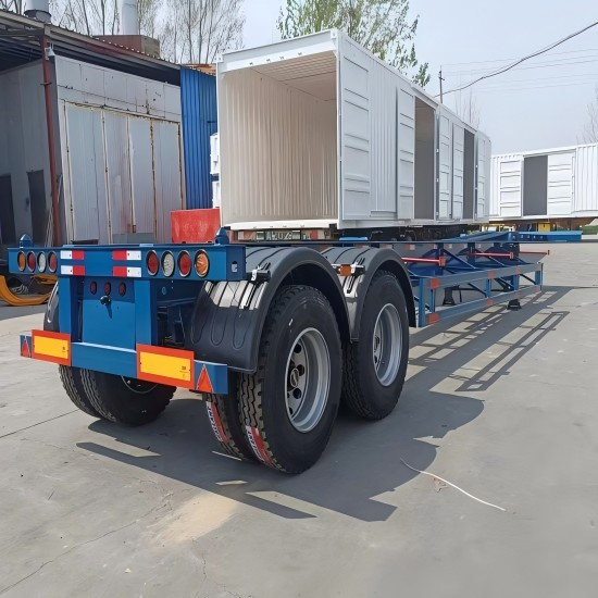 China Skeletel Truck Trailer Factory