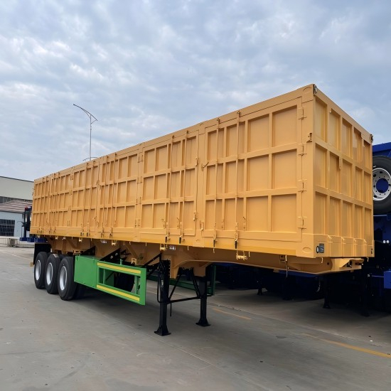 50 Ton Side Semi Dump Trailer