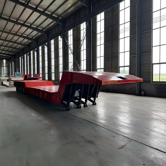 High Quality Folding Gooseneck Trailer