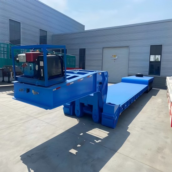 4 Axle Removable Gooseneck Trailer for Sale