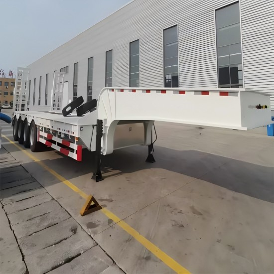 100T Low Bed Trailer with Best Price