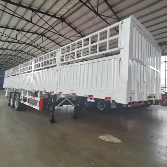 40 Foot Stake Trailer with Air Suspension