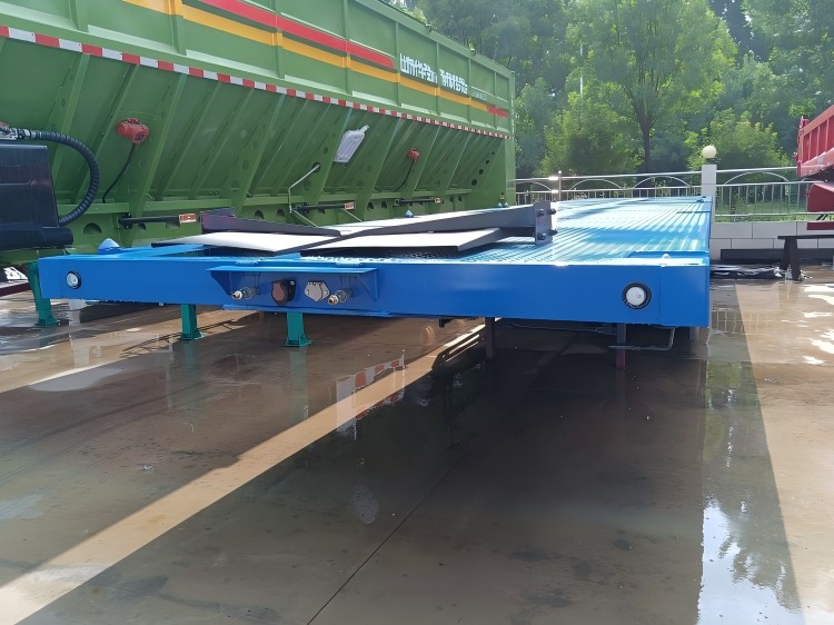 Tri Axle Flatbed Container Trailer Will Be Sent To Zambia