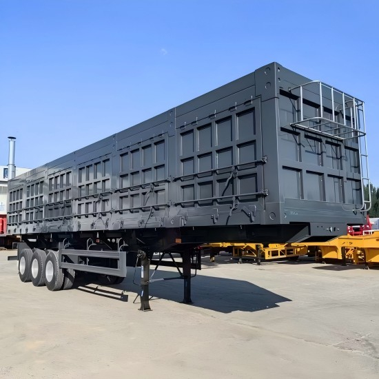 3 Axle Side Tipper Truck Trailer