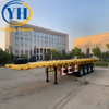 4 Axles Flatbed Tractor Trailer