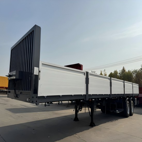 2 Axle Trailer with Sidewall