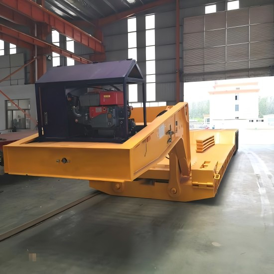 Yuhang Front Loading Hydraulic Gooseneck Trailer
