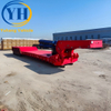 100T 4 Axle Detachable Lowboy Trailer